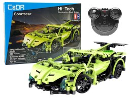 Klocki Konstrukcyjne Auto Sportowe Zdalnie Sterowane CADA 2.4G 453 Elementy CaDA