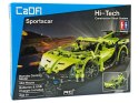 Klocki Konstrukcyjne Auto Sportowe Zdalnie Sterowane CADA 2.4G 453 Elementy CaDA