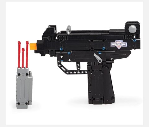 Pistolet Maszynowy z Klocków 359 Elementów CADA 6 Pocisków CaDA Pistolet Maszynowy z Klocków 359 Elementów CADA 6 Pocisków CaDA