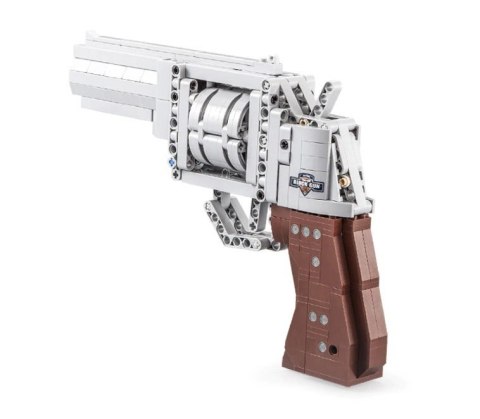 Rewolwer Pistolet z Klocków 475 Elementów CADA 5 Pocisków CaDA Rewolwer Pistolet z Klocków 475 Elementów CADA 5 Pocisków CaDA