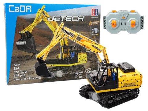 Zestaw Klocków Koparka Zdalnie Sterowana CADA 544 Elementów CaDA Zestaw Klocków Koparka Zdalnie Sterowana CADA 544 Elementów CaDA