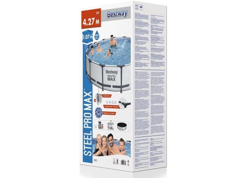 Basen Ogrodowy Stelażowy 427 x 107 cm Bestway 56950 Bestway Basen Ogrodowy Stelażowy 427 x 107 cm Bestway 56950 Bestway