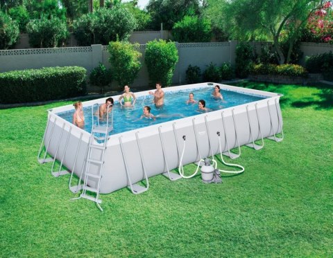 Basen Ogrodowy Stelażowy 732 x 366 x 132 cm Bestway 56475 Bestway Basen Ogrodowy Stelażowy 732 x 366 x 132 cm Bestway 56475 Bestway