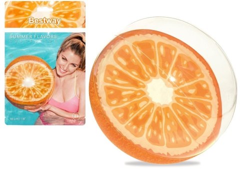 Dmuchana Piłka Plażowa 46 cm Pomarańcza Bestway 31042 Bestway