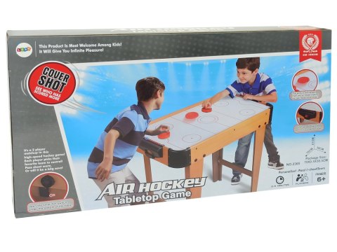 Gra Zręcznościowa Air Hockey Cymbergaj Stolik Na Baterie LEAN Toys Gra Zręcznościowa Air Hockey Cymbergaj Stolik Na Baterie LEAN Toys