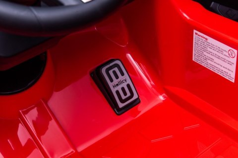 Auto Na Akumulator BMW M5 Z Platformą Dla Rodzica Czerwone Lakierowane LEAN CARS