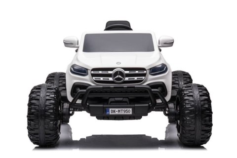 Auto Na Akumulator Mercedes DK-MT950 4x4 Biały LEAN CARS Auto Na Akumulator Mercedes DK-MT950 4x4 Biały LEAN CARS