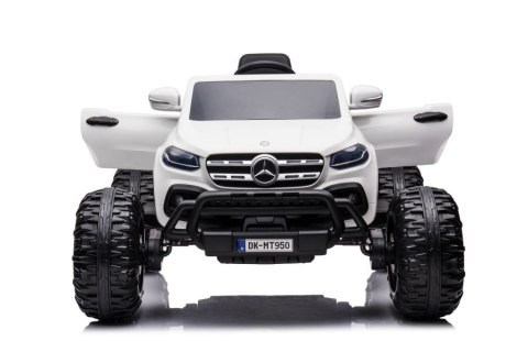 Auto Na Akumulator Mercedes DK-MT950 4x4 Biały LEAN CARS Auto Na Akumulator Mercedes DK-MT950 4x4 Biały LEAN CARS