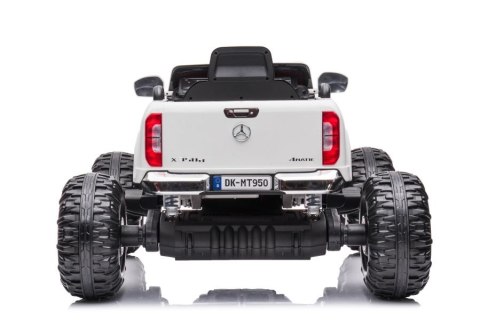 Auto Na Akumulator Mercedes DK-MT950 4x4 Biały LEAN CARS Auto Na Akumulator Mercedes DK-MT950 4x4 Biały LEAN CARS