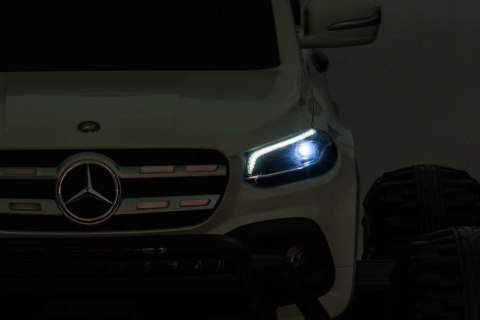Auto Na Akumulator Mercedes DK-MT950 4x4 Biały LEAN CARS Auto Na Akumulator Mercedes DK-MT950 4x4 Biały LEAN CARS