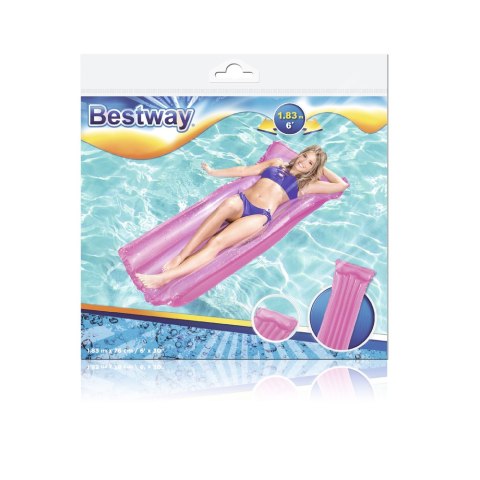 Dmuchany Materac Do Pływania Różowy 183 x 76 cm Bestway 44013 Bestway Dmuchany Materac Do Pływania Różowy 183 x 76 cm Bestway 44013 Bestway