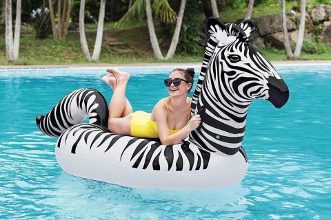 Dmuchany Materac Zebra LED 254 x 142 cm Bestway 41406 Bestway Dmuchany Materac Zebra LED 254 x 142 cm Bestway 41406 Bestway