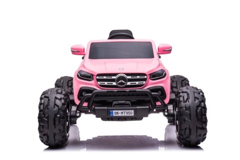 Auto na Akumulator Mercedes DK-MT950 4x4 Jasny Róż LEAN CARS Auto na Akumulator Mercedes DK-MT950 4x4 Jasny Róż LEAN CARS