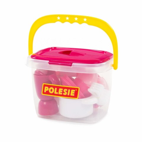 Zestaw Naczyń 4 Osoby Polesie Różowy Biały 29 Elementów 56573 Wader Polesie Zestaw Naczyń 4 Osoby Polesie Różowy Biały 29 Elementów 56573 Wader Polesie