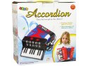 Akordeon Instrument Muzyczny Dla Dzieci Muzyka Czerwony LEAN Toys Akordeon Instrument Muzyczny Dla Dzieci Muzyka Czerwony LEAN Toys