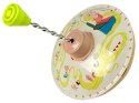 Bączek Do Kręcenia Zabawka Roszpunka Żółty Metalowy LEAN Toys