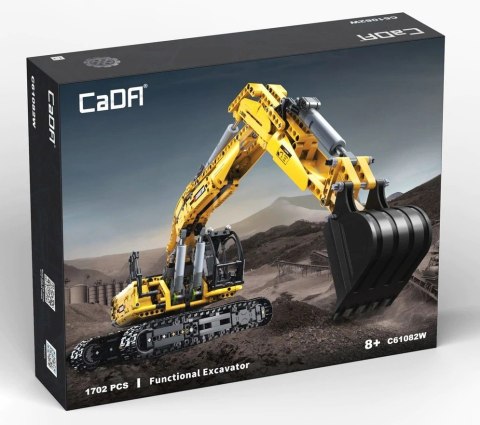 Klocki Konstrukcyjne Koparka Gąsienicowa 1702 Elementów CADA 1:20 CaDA Klocki Konstrukcyjne Koparka Gąsienicowa 1702 Elementów CADA 1:20 CaDA