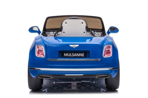 Auto Na Akumulator Bentley Mulsanne Niebieski Lakierowany LEAN CARS Auto Na Akumulator Bentley Mulsanne Niebieski Lakierowany LEAN CARS