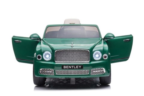 Auto Na Akumulator Bentley Mulsanne Zielony Lakierowany LEAN CARS Auto Na Akumulator Bentley Mulsanne Zielony Lakierowany LEAN CARS
