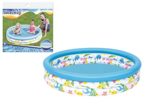 Dmuchany Basen Dla Dzieci Rybki 122 x 25 cm Bestway 51009 Bestway