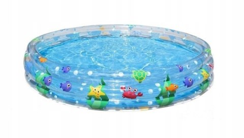 Dmuchany Basen Morski Świat 183 x 33 cm Bestway 51005 Bestway Dmuchany Basen Morski Świat 183 x 33 cm Bestway 51005 Bestway