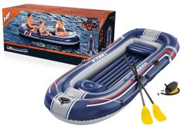 Dmuchany Ponton 3-4 Osobowy 307cm x 126cm Treck X3 Bestway 61110 Bestway