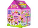 Namiot Domek Wesołe Miasteczko Dla Dzieci Różowy 123 cm x 82 cm LEAN Toys Namiot Domek Wesołe Miasteczko Dla Dzieci Różowy 123 cm x 82 cm LEAN Toys