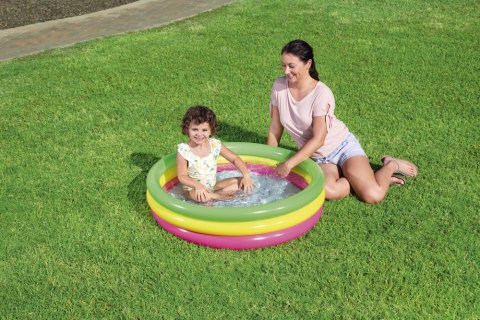 Basen Dmuchany Tęcza 102 cm x 25 cm Bestway 51104 Bestway Basen Dmuchany Tęcza 102 cm x 25 cm Bestway 51104 Bestway