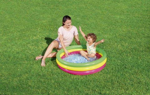 Basen Dmuchany Tęcza 102 cm x 25 cm Bestway 51104 Bestway Basen Dmuchany Tęcza 102 cm x 25 cm Bestway 51104 Bestway