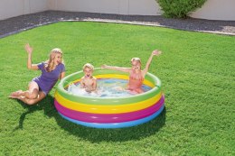 Basen Dmuchany Tęczowy 157 cm x 46 cm Bestway 51117 Bestway