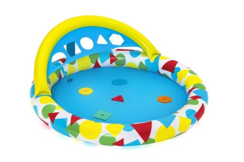 Basen Dmuchany Z Poduszką Wodną 120 x 117 x 46 cm Bestway 52378 Bestway Basen Dmuchany Z Poduszką Wodną 120 x 117 x 46 cm Bestway 52378 Bestway