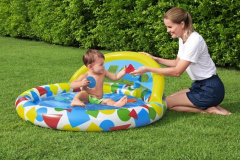 Basen Dmuchany Z Poduszką Wodną 120 x 117 x 46 cm Bestway 52378 Bestway Basen Dmuchany Z Poduszką Wodną 120 x 117 x 46 cm Bestway 52378 Bestway