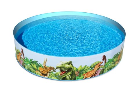 Basen Ogrodowy Dinozaury 244 cm x 46 cm Bestway 55001 Bestway Basen Ogrodowy Dinozaury 244 cm x 46 cm Bestway 55001 Bestway