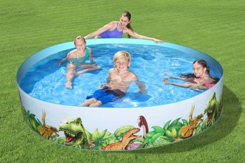 Basen Ogrodowy Dinozaury 244 cm x 46 cm Bestway 55001 Bestway Basen Ogrodowy Dinozaury 244 cm x 46 cm Bestway 55001 Bestway