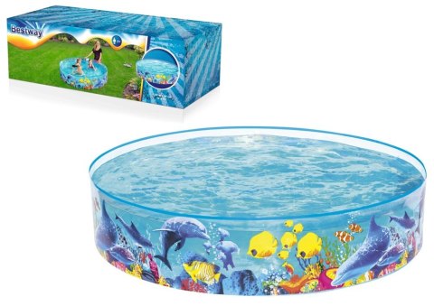 Basen Ogrodowy Dla Dzieci 183 cm x 38 cm Bestway 55030 Bestway Basen Ogrodowy Dla Dzieci 183 cm x 38 cm Bestway 55030 Bestway