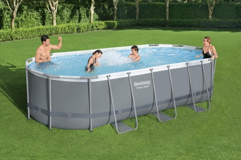 Basen Ogrodowy Stelażowy 549 x 274 x 122 cm Bestway 56710 Bestway Basen Ogrodowy Stelażowy 549 x 274 x 122 cm Bestway 56710 Bestway