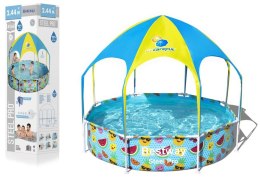 Basen Ogrodowy Stelażowy Dla Dzieci 244 cm x 51 cm Bestway 56432 Bestway