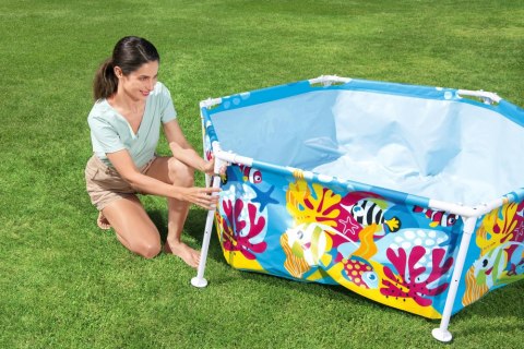 Basen Ogrodowy Stelażowy Z Daszkiem 183 cm x 51 cm Bestway 5618T Bestway Basen Ogrodowy Stelażowy Z Daszkiem 183 cm x 51 cm Bestway 5618T Bestway