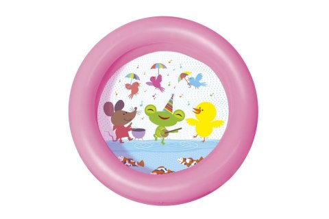 Dmuchany Basenik Różowy 61 cm x 15 cm Bestway 51061 Bestway Dmuchany Basenik Różowy 61 cm x 15 cm Bestway 51061 Bestway