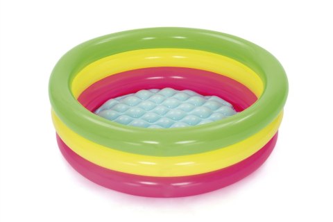 Dmuchany Basenik Tęczowy 70 cm x 24 cm Bestway 51128 Bestway Dmuchany Basenik Tęczowy 70 cm x 24 cm Bestway 51128 Bestway