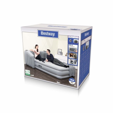 Dmuchany Materac Łóżko 233 x 196 x 80 cm Bestway 67620 Bestway