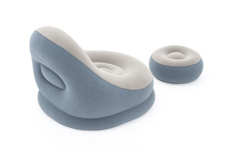 Dmuchany Fotel Z Podnóżkiem 122 x 94 x 81 cm Bestway 75053 Niebieski Bestway Dmuchany Fotel Z Podnóżkiem 122 x 94 x 81 cm Bestway 75053 Niebieski Bestway