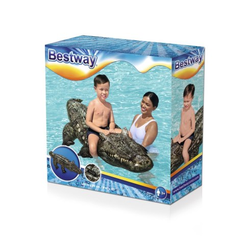 Dmuchany Krokodyl 193 cm x 94 cm Bestway 41478 Bestway Dmuchany Krokodyl 193 cm x 94 cm Bestway 41478 Bestway
