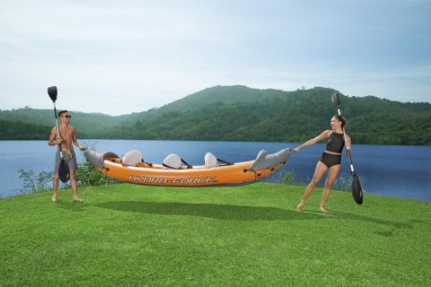 Kajak Dmuchany Trzyosobowy 381 x 100 cm Bestway 65132 Bestway Kajak Dmuchany Trzyosobowy 381 x 100 cm Bestway 65132 Bestway