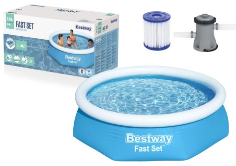 Basen Rozporowy 244 x 61 cm Bestway 57450 Bestway Basen Rozporowy 244 x 61 cm Bestway 57450 Bestway