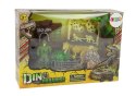 Duży Park Dinozaurów Dinozaury Jurassic Jaja Akcesoria Palmy LEAN Toys