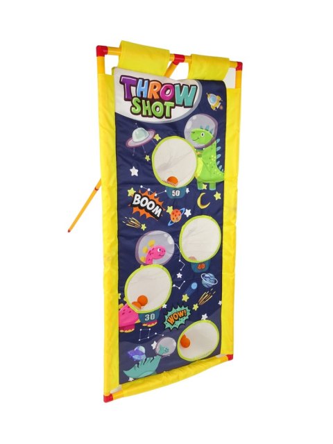 Gra Celność Pistolet Kulki Piankowe Plansza Dinozaury LEAN Toys Gra Celność Pistolet Kulki Piankowe Plansza Dinozaury LEAN Toys