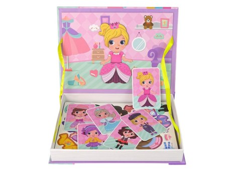 Magnetyczna Układanka Książka Przebieralnia Kostiumy LEAN Toys Magnetyczna Układanka Książka Przebieralnia Kostiumy LEAN Toys
