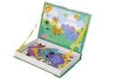 Magnetyczna Układanka Książka Zwierzęta Puzzle Krokodyl Małpka LEAN Toys Magnetyczna Układanka Książka Zwierzęta Puzzle Krokodyl Małpka LEAN Toys