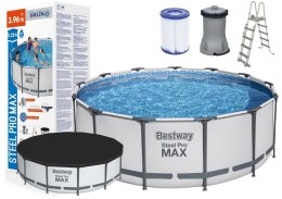 Basen Ogrodowy Stelażowy 396 x 122 cm Bestway 5618W Bestway